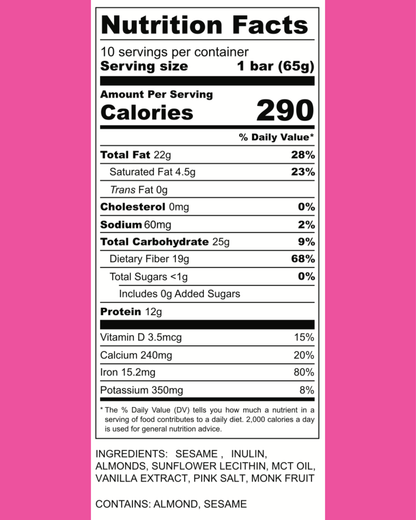 New Flavor: Pink Salt (10 bars)